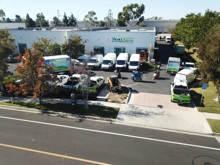 VenTERRA's Oxnard office and service vehicles